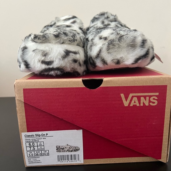 VANS-SANDY LIANG FUR PLATFORM SLIP ONS *NWT* - Picture 9 of 11